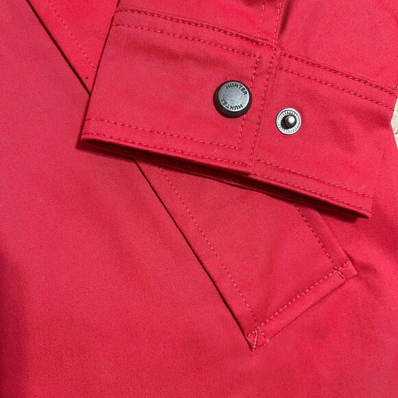 NEW HUNTER Women’s Water Resistant Windbreaker Hooded Jacket Red, Size S/M/L - Picture 13 of 15